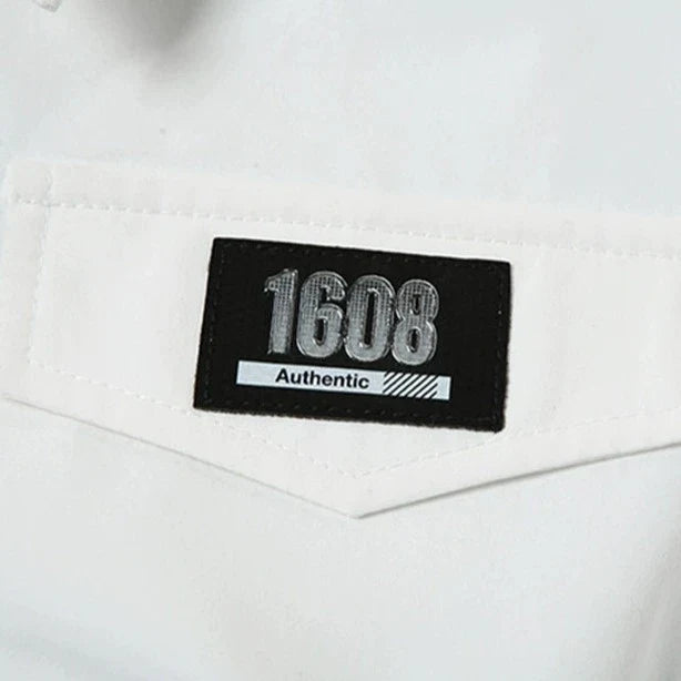 ネクタイ付きクロップドロゴシャツ KSG20810