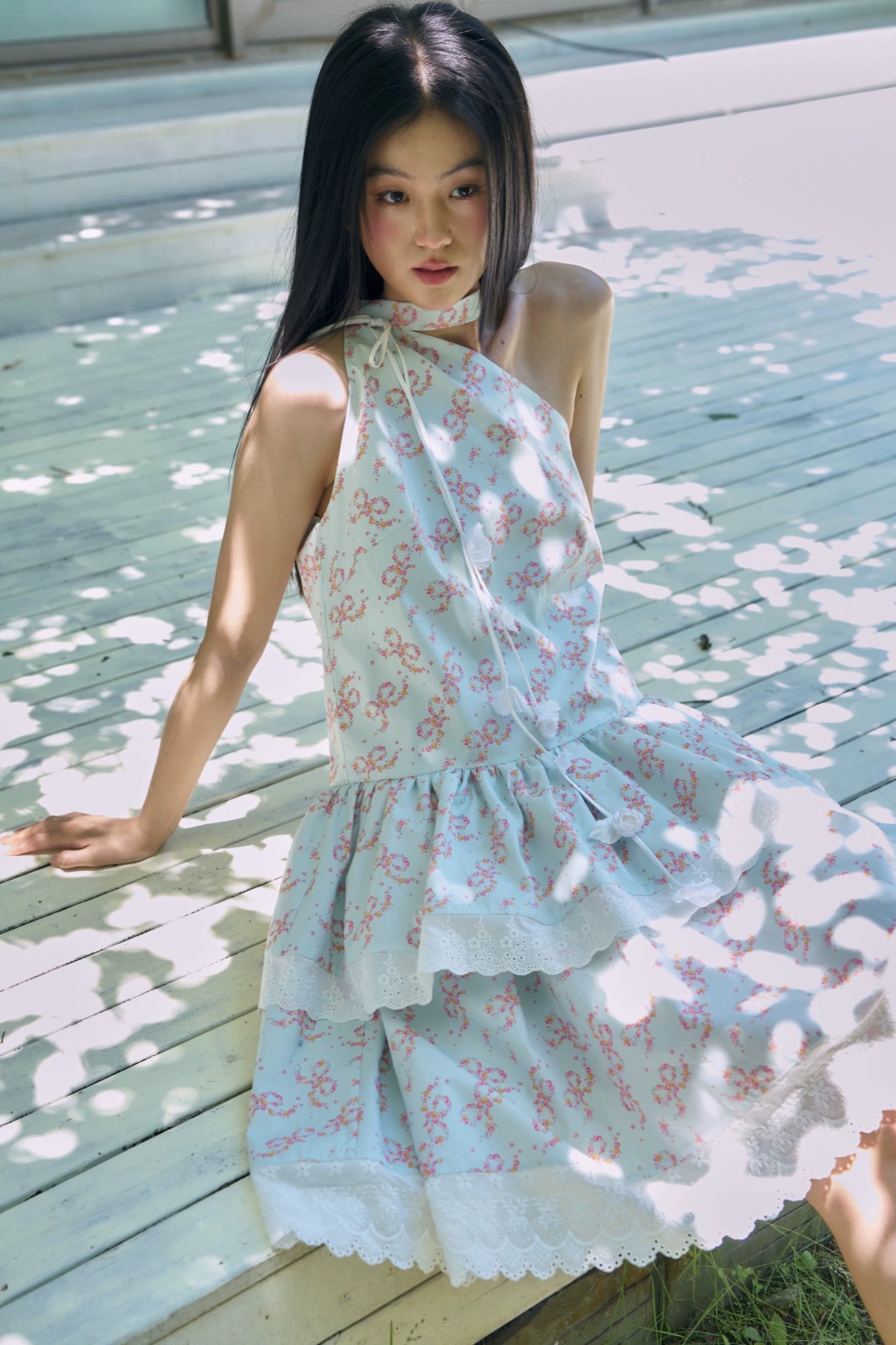 asymmetrical Shoulder Dress – Sense Market
