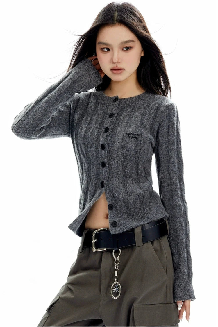 cute button cardigan