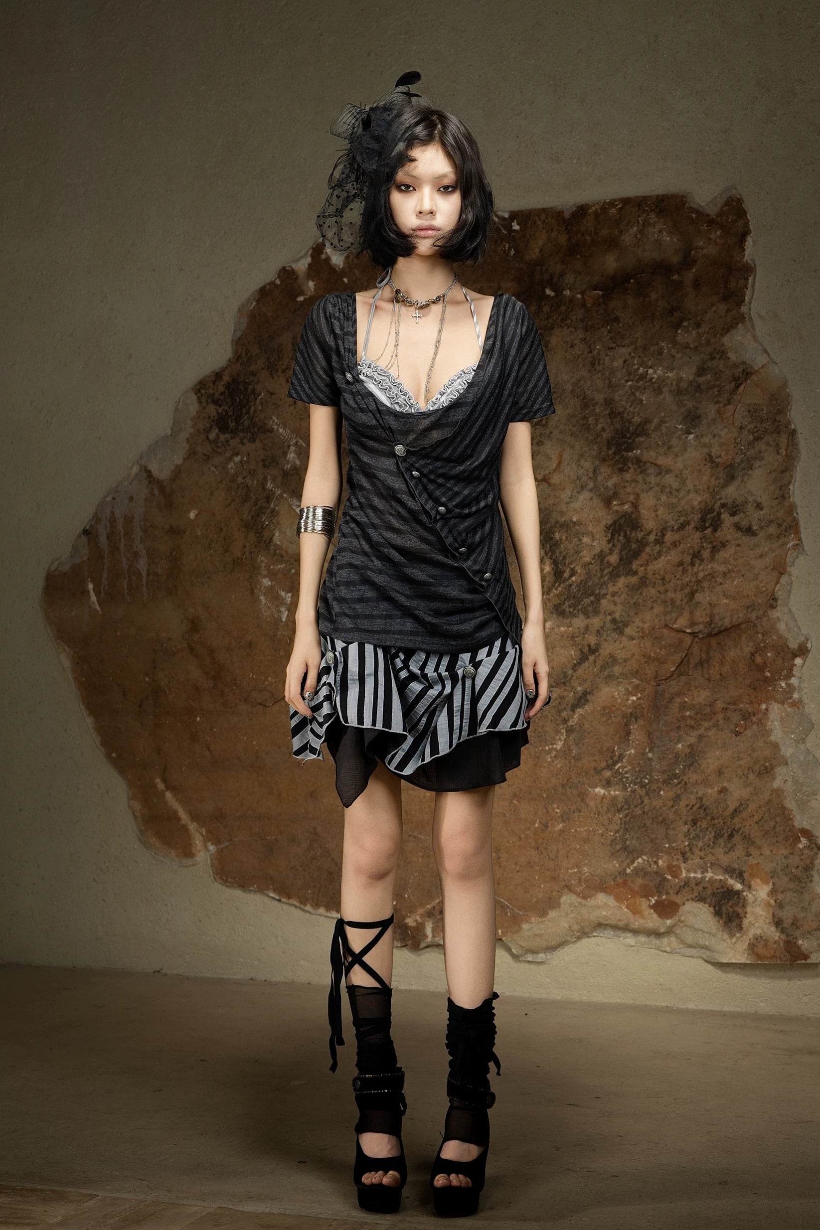 circus stripe skirt