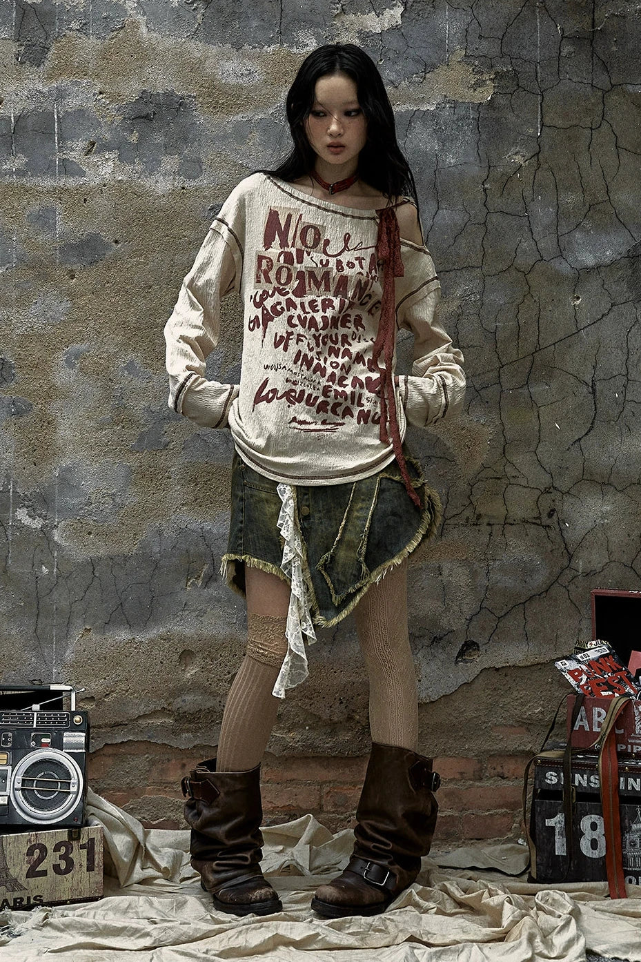 vintage wasteland slouchy tshirts