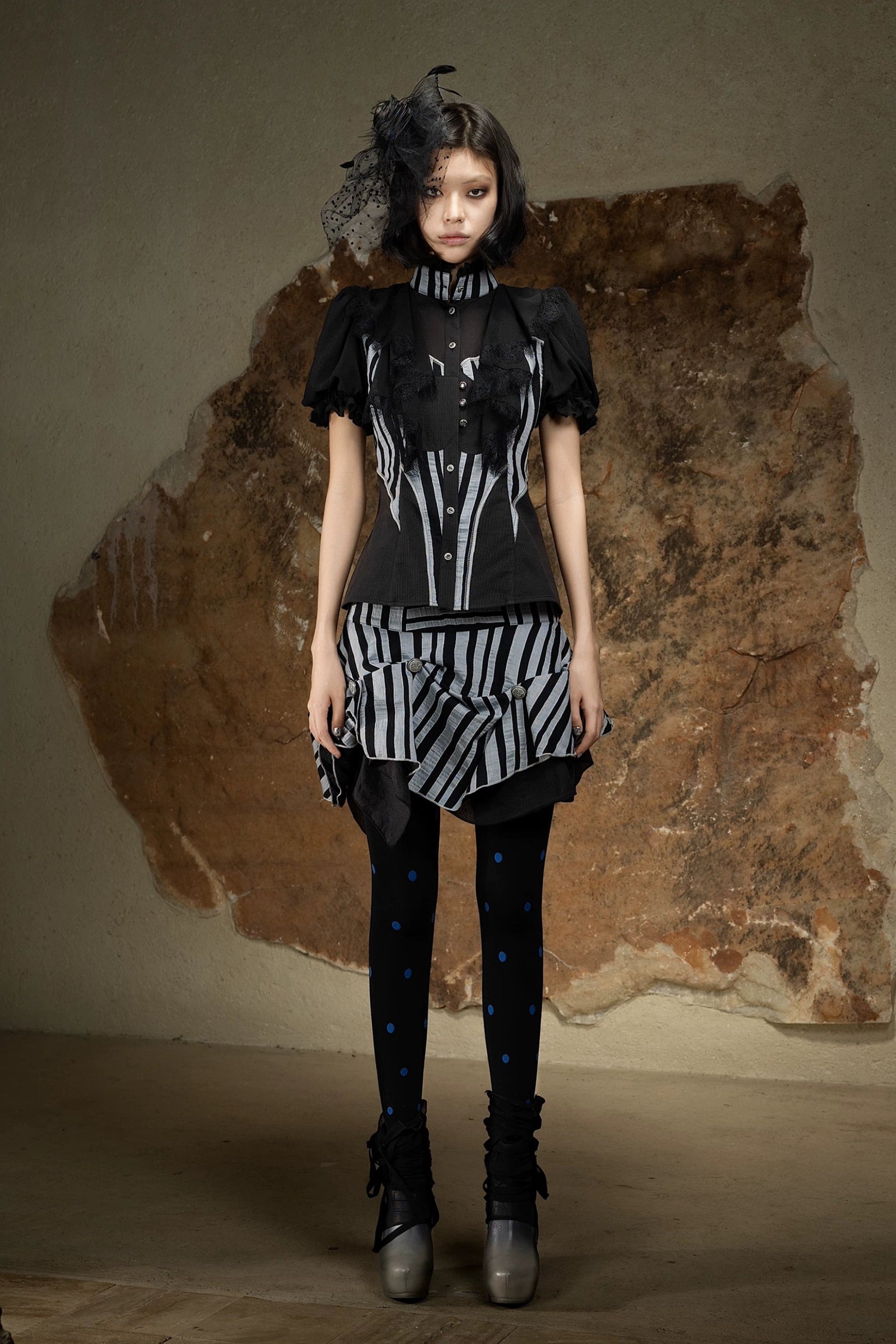 circus stripe skirt