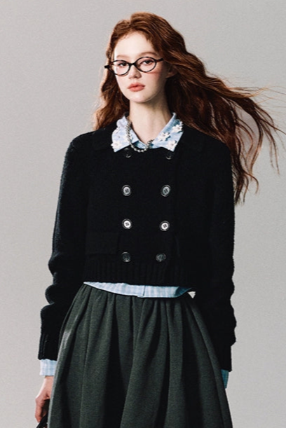 double best short jacket