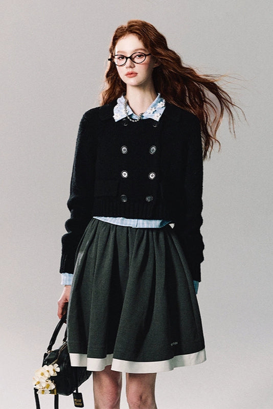 double best short jacket