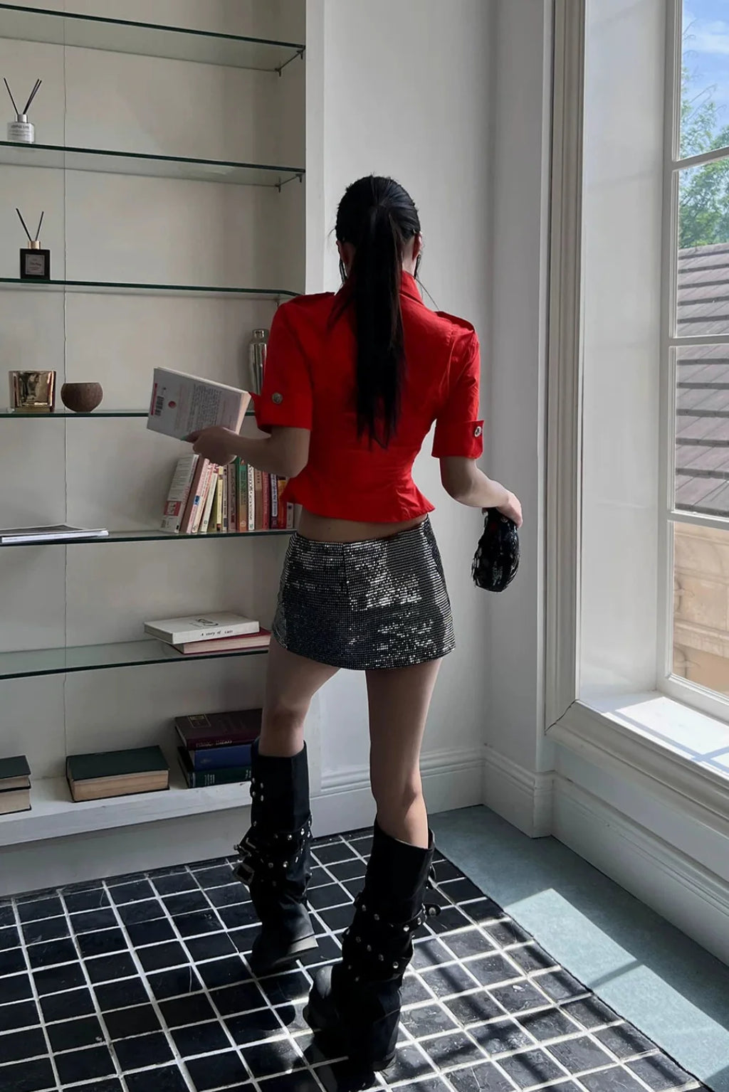 disco gram skirt10011