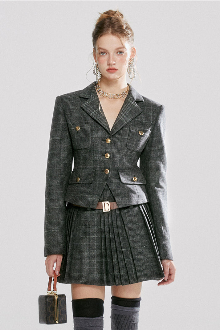 pleated cool jacket