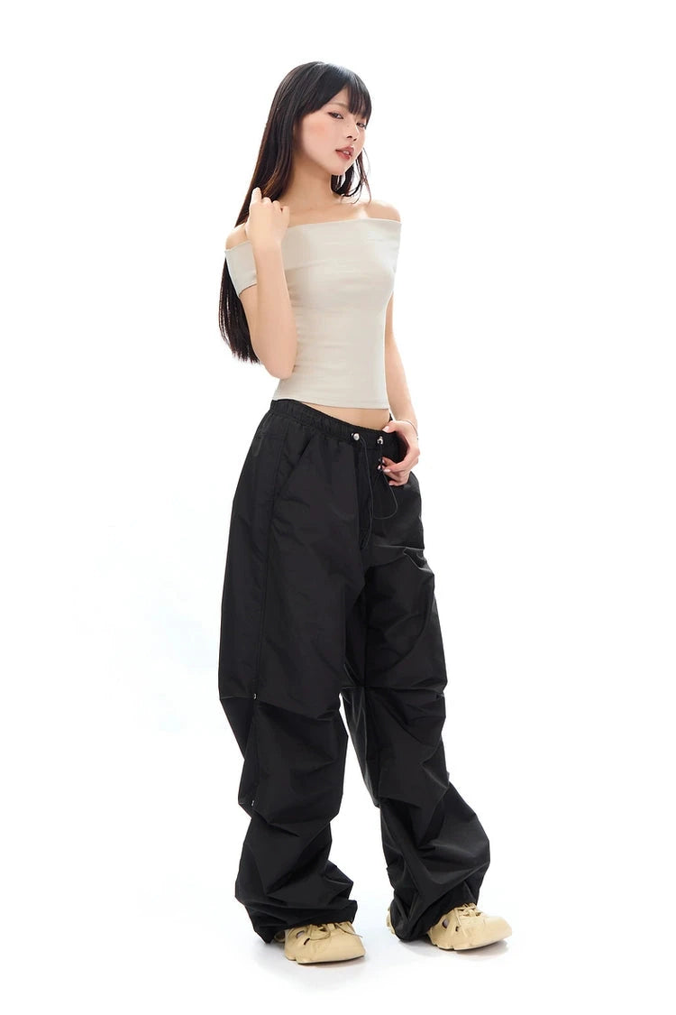 wide leg casual pants