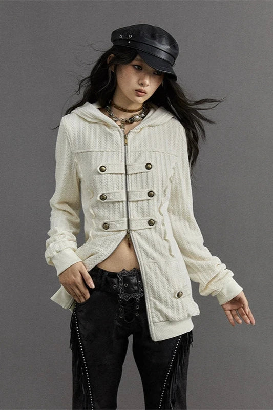 heavy labor lazy embroidery jacket