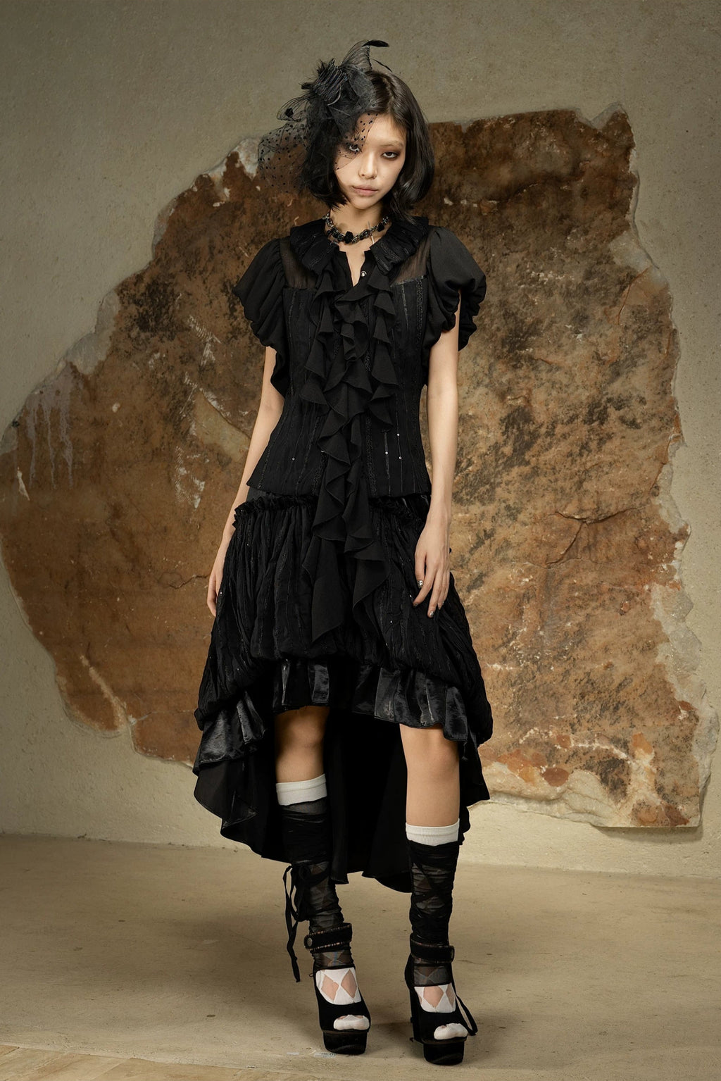 romance layered skirt