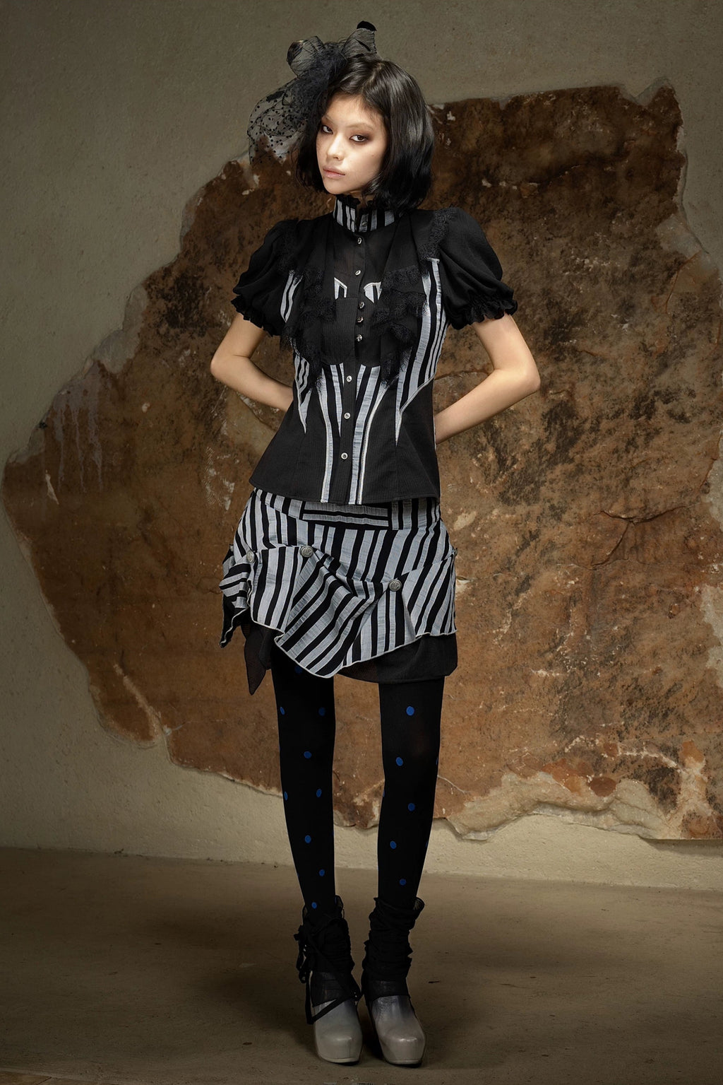 circus stripe skirt