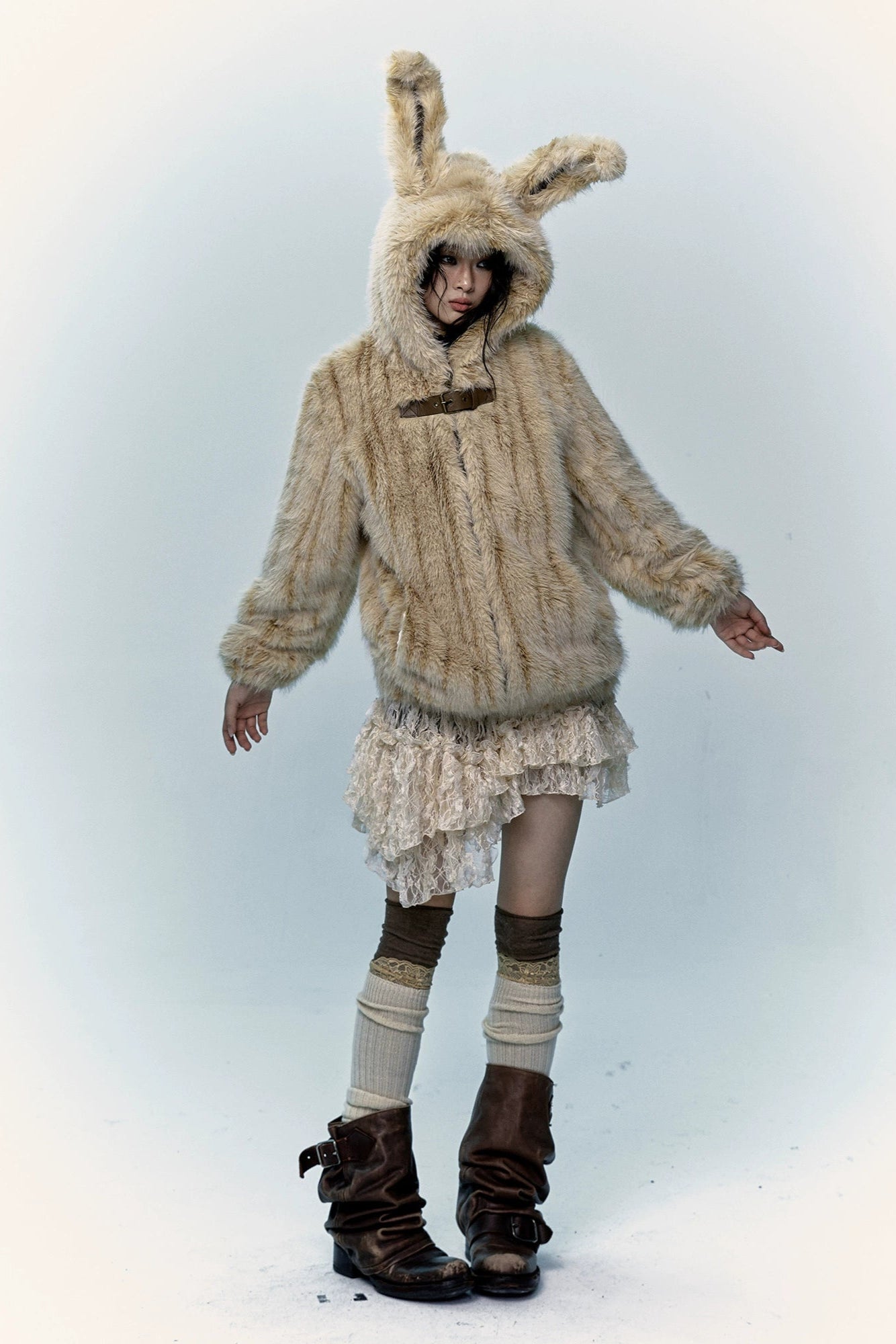 y2k bunny jacket