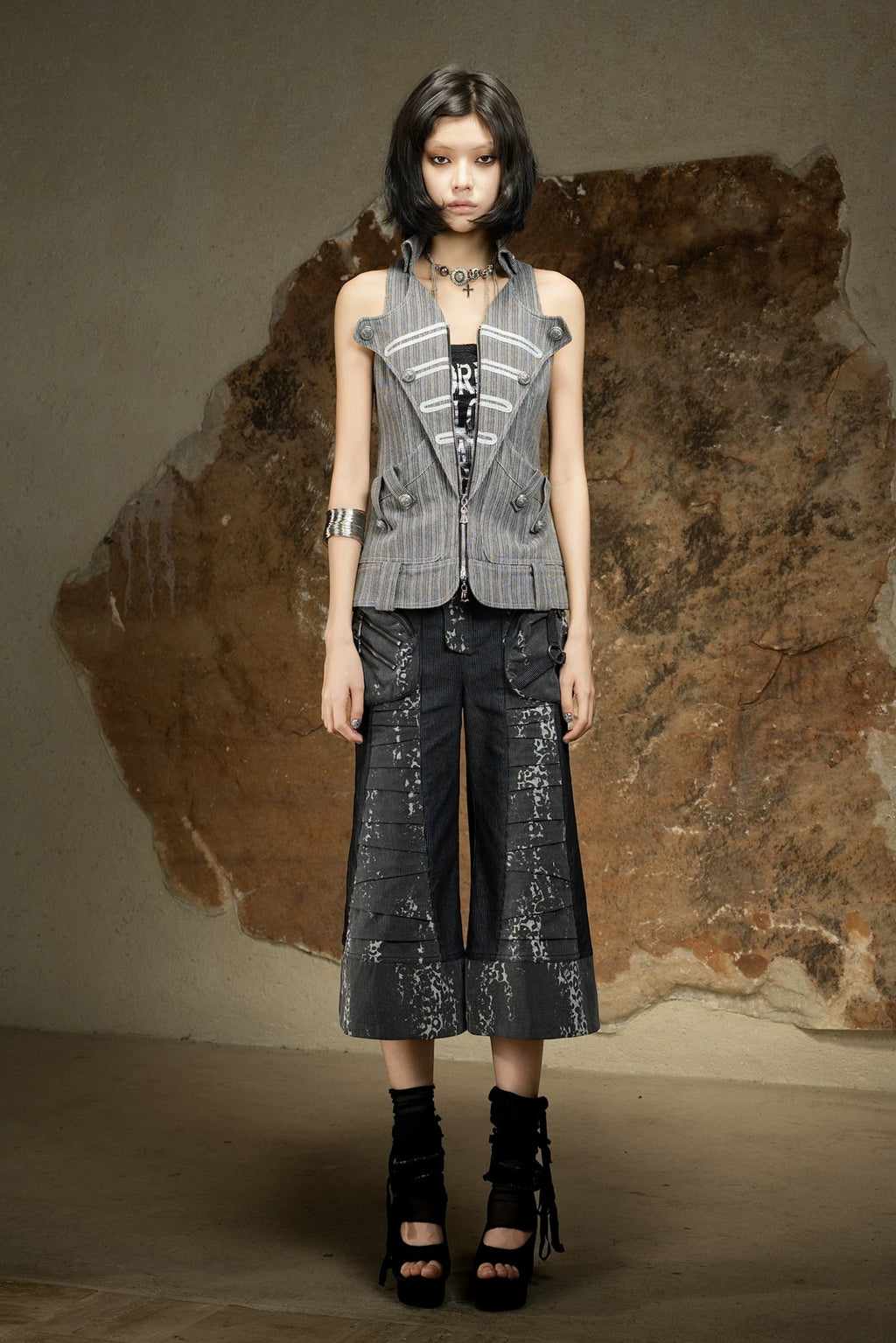 tailored napoleon vest