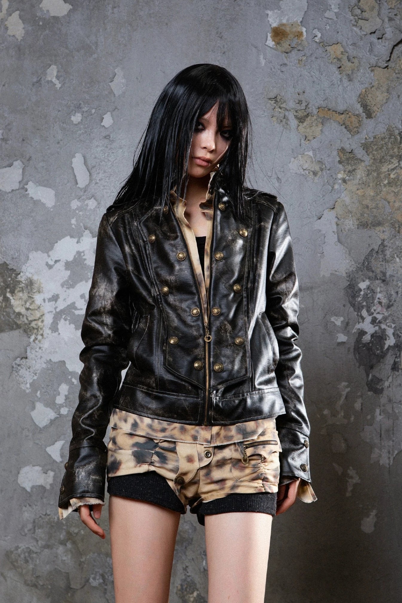 rock  leather jacket