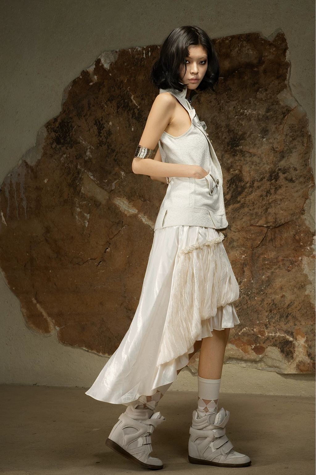romance layered skirt