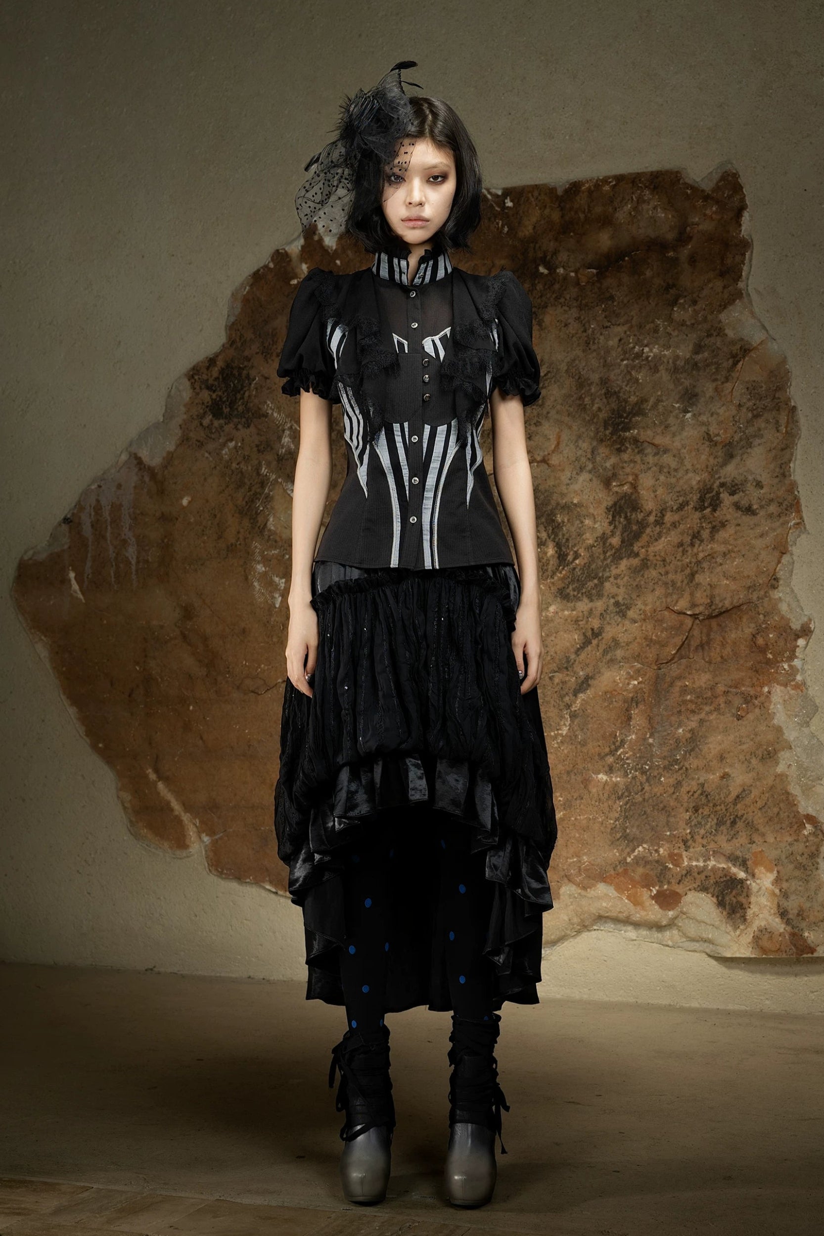 romance layered skirt