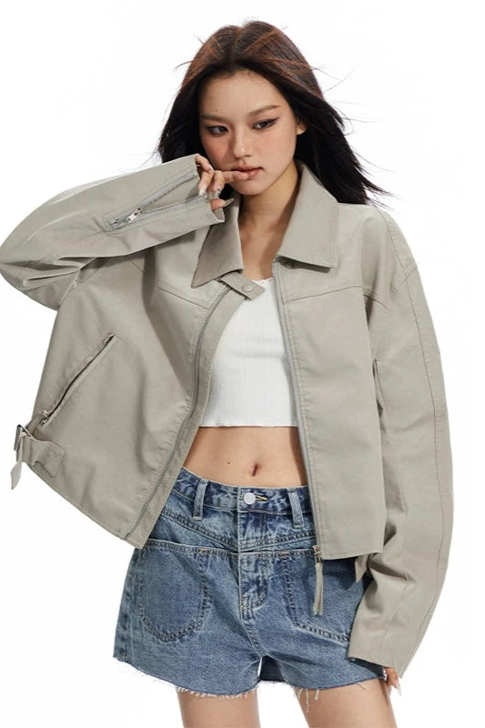 leather jacket