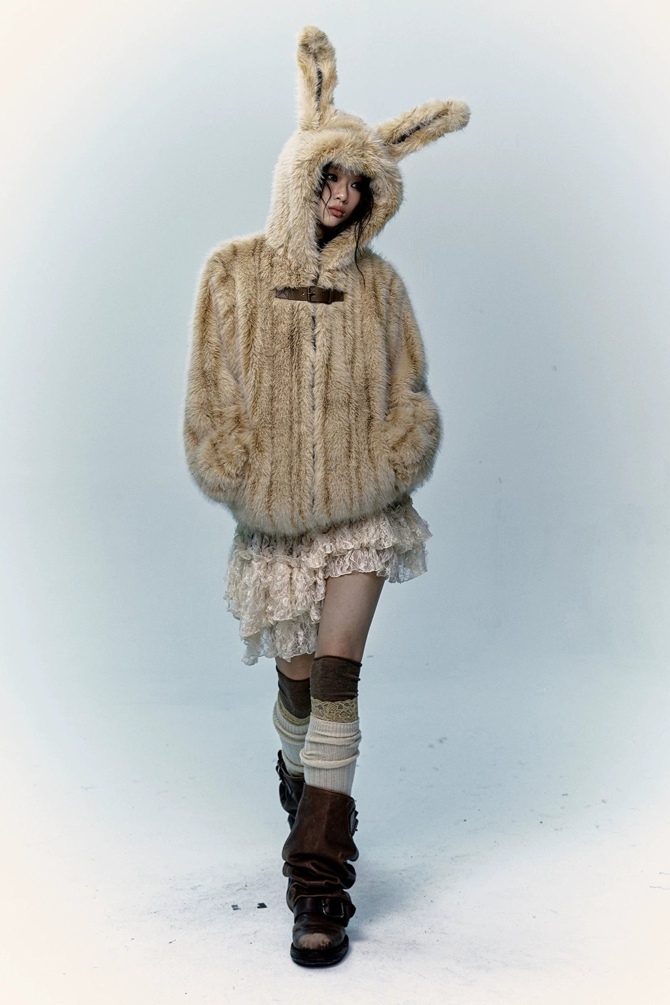 y2k bunny jacket