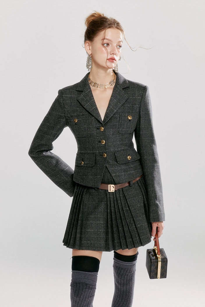 pleated cool jacket