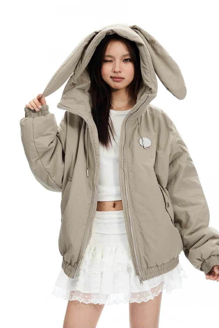 rabbit hoodie