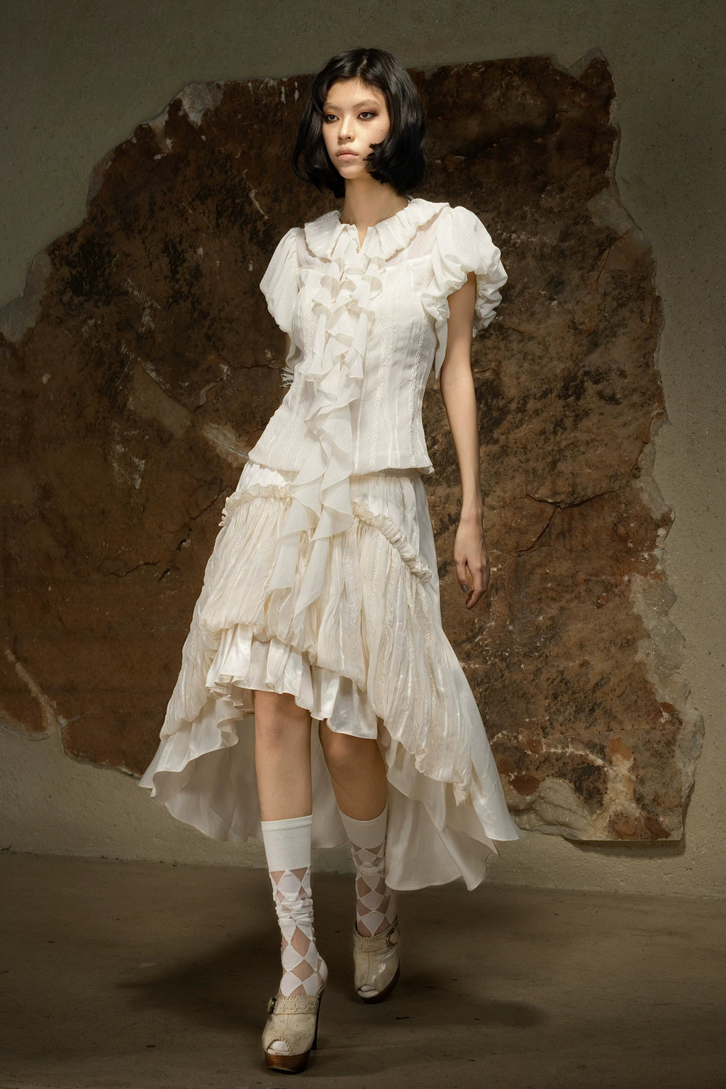 romance layered skirt