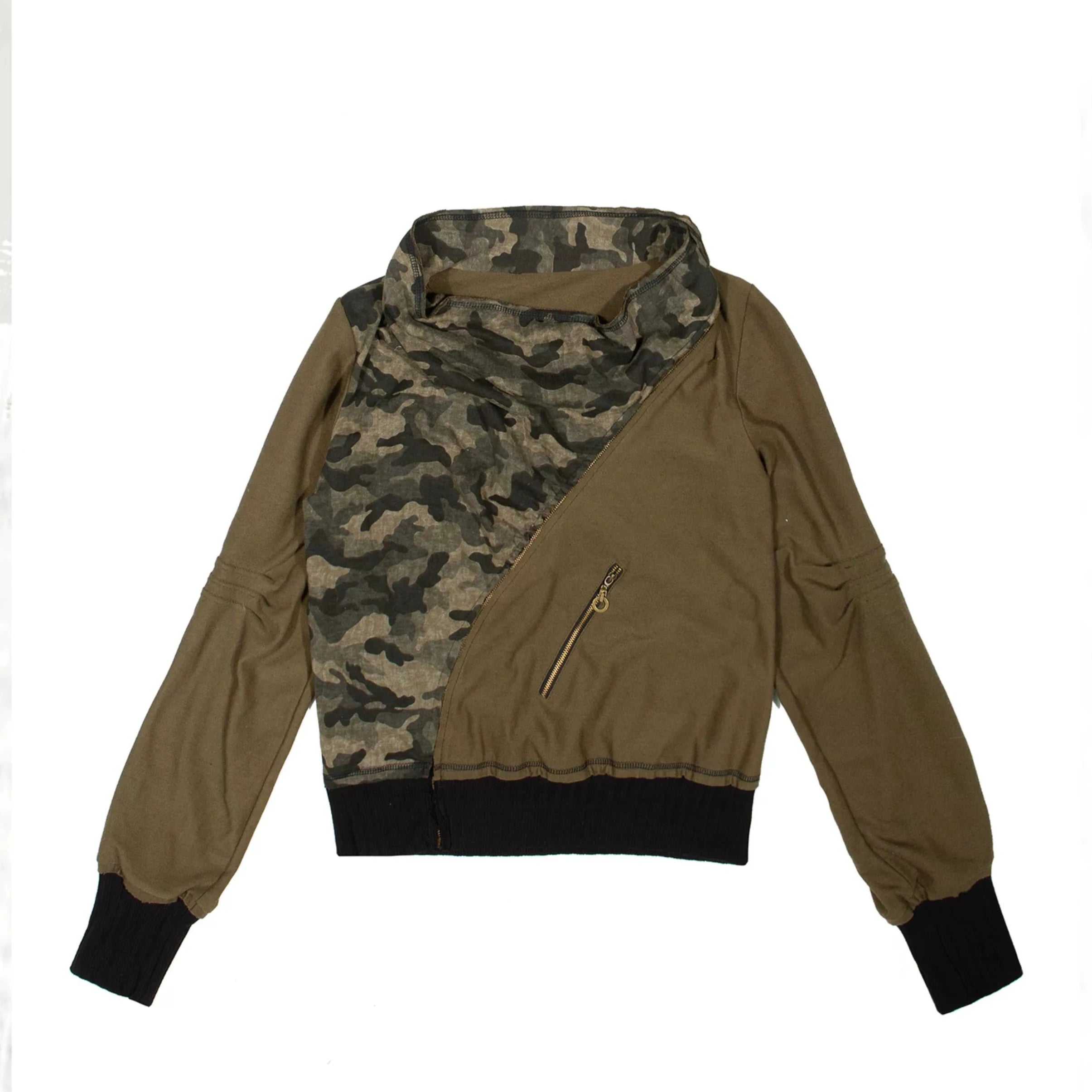 asymmetry camouflage tops